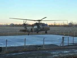 Akşehir’e ışıklandırmalı helikopter pisti