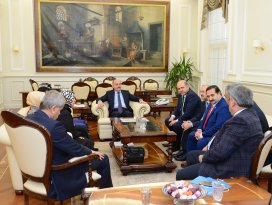 AK Parti Konya milletvekillerinden bakanlara ziyaret