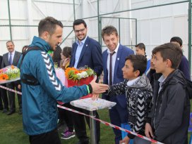 Cihanbeyli miniklerinin Konyaspor sevgisi