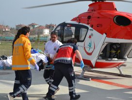 Kulu’da otomobil takla attı: 2 yaralı