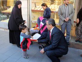 Konya Emniyet Müdürü Demir’den esnaf ziyareti