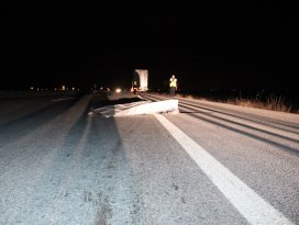 Konyada kamyonun çarptığı yaya öldü