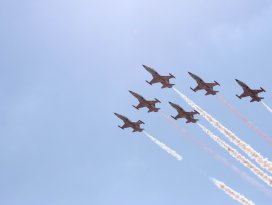 Türk Yıldızları Beyşehir semalarında ikinci kez gösteri yapacak