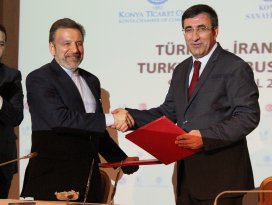 Türkiye-İran iş formu Konyada imzalandı