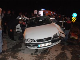 Konyada trafik kazası: 1 ölü, 2 yaralı