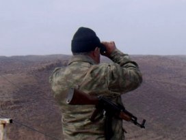 Koruculardan teröristlere gözdağı