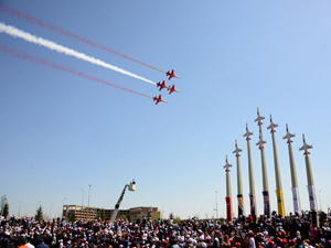 Türk Yıldızları parkına muhteşem açılış