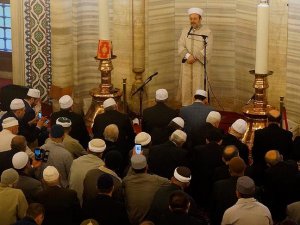 Diyanet İşleri Başkanı, Selimiyede namaz kıldırdı