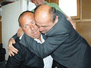 Konyada ağlatan buluşma