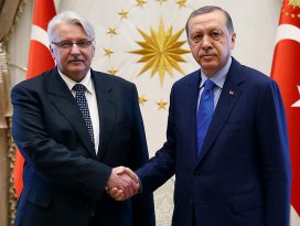 Erdoğan, Waszczykowskiyi kabul etti