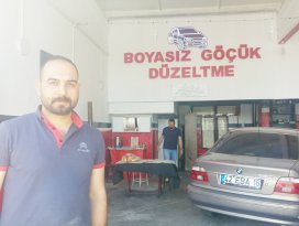 Boyasız göçük düzeltme
