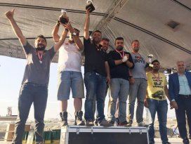 Beyşehirli Off-Roadcu Haceli Şam’ın birincilik sevinci