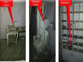 Teröristlerce kullanılan tıbbi cihaz ve malzemeler bulundu