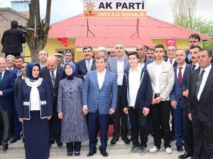 Davutoğlu AK Parti Varto İlçe Başkanlığının açılışını yaptı