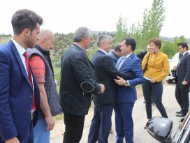 Altunyaldızdan Bozkıra ziyaret