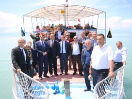 Beyşehir tarihi kentlerin başkanlarını ağırladı