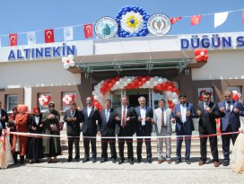 Altınekin Düğün Salonu açıldı