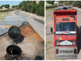 Petrol boru hattından hırsızlığa jandarma engeli