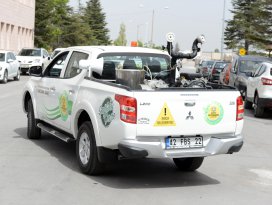 Büyükşehir ilaçlama sezonunu açtı
