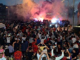 Zonguldak Kömürspora coşkulu karşılama