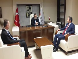 SGK İl Müdürü Yavuzdan KBKye ziyaret