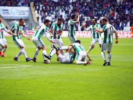 Yeşil beyazlılar sezonu 44 golle tamamladı