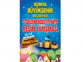 Konya İtfaiyesinden resim yarışması