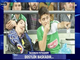 Arenadaki anı sezonun fotoğrafı seçildi