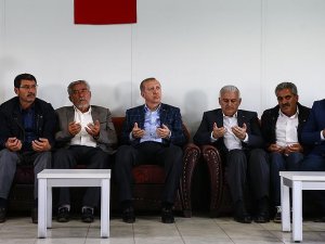 Erdoğan ve Yıldırımdan Dürümlüye taziye ziyareti