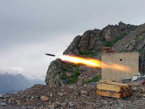 Gaziantepe düşen roketlere anında karşılık verildi