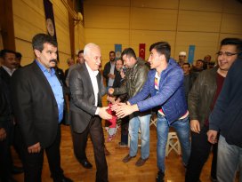 Nihat Hatipoğlu Beyşehirlilerle buluştu