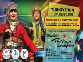Türkiyenin tüm renkleri Akşehirde buluşuyor