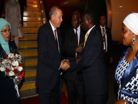 Cumhurbaşkanı Erdoğan Ugandada