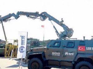 PKKnın EYPlerini imha edecek robot geliştirildi