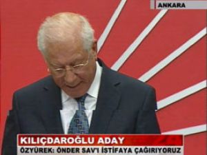 Baykala dön Sava istifa çağrısı!