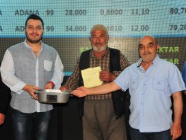 KTBde ilk mahsul arpanın kilosu 2.30 liradan işlem gördü