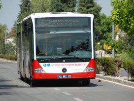 Konyada toplu ulaşımda yaz tarifesi