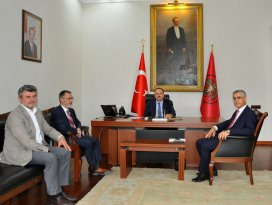 İttifak Holding Yönetiminden, Vali Canbolat’a hayırlı olsun ziyareti