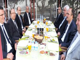 Kombassan, banka yöneticileriyle iftarda buluştu