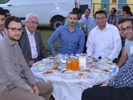 MEDAŞ personeli iftarda buluştu