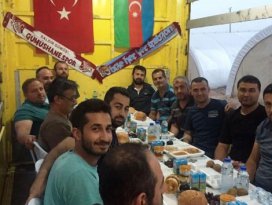 Nusaybindeki özel harekatçılara Trabzondan destek