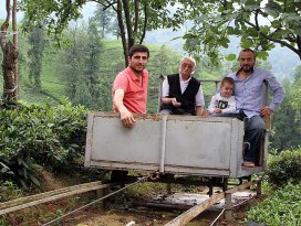 Ali Rıza dede telesansörden vazgeçmiyor