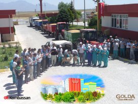 KOMGIDAya yılın ilk mahsulü geldi