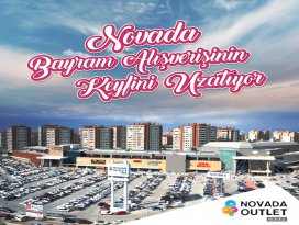 Novada bayram alışverişinin keyfini uzatıyor
