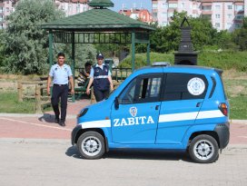 Zabıtanın yeni aracı sahilde görev yapacak