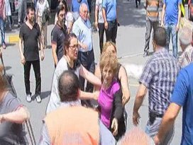 Hastanede tekme tokat kavga