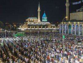 Konyada Kadir Gecesi coşkusu