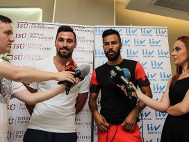 Galatasaraylı futbolcular yeni sezonu değerlendirdi