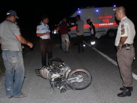 Motosiklet kazasında iki genç hayatını kaybetti