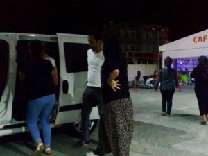 Hastanede terör propagandasına vatandaştan tepki